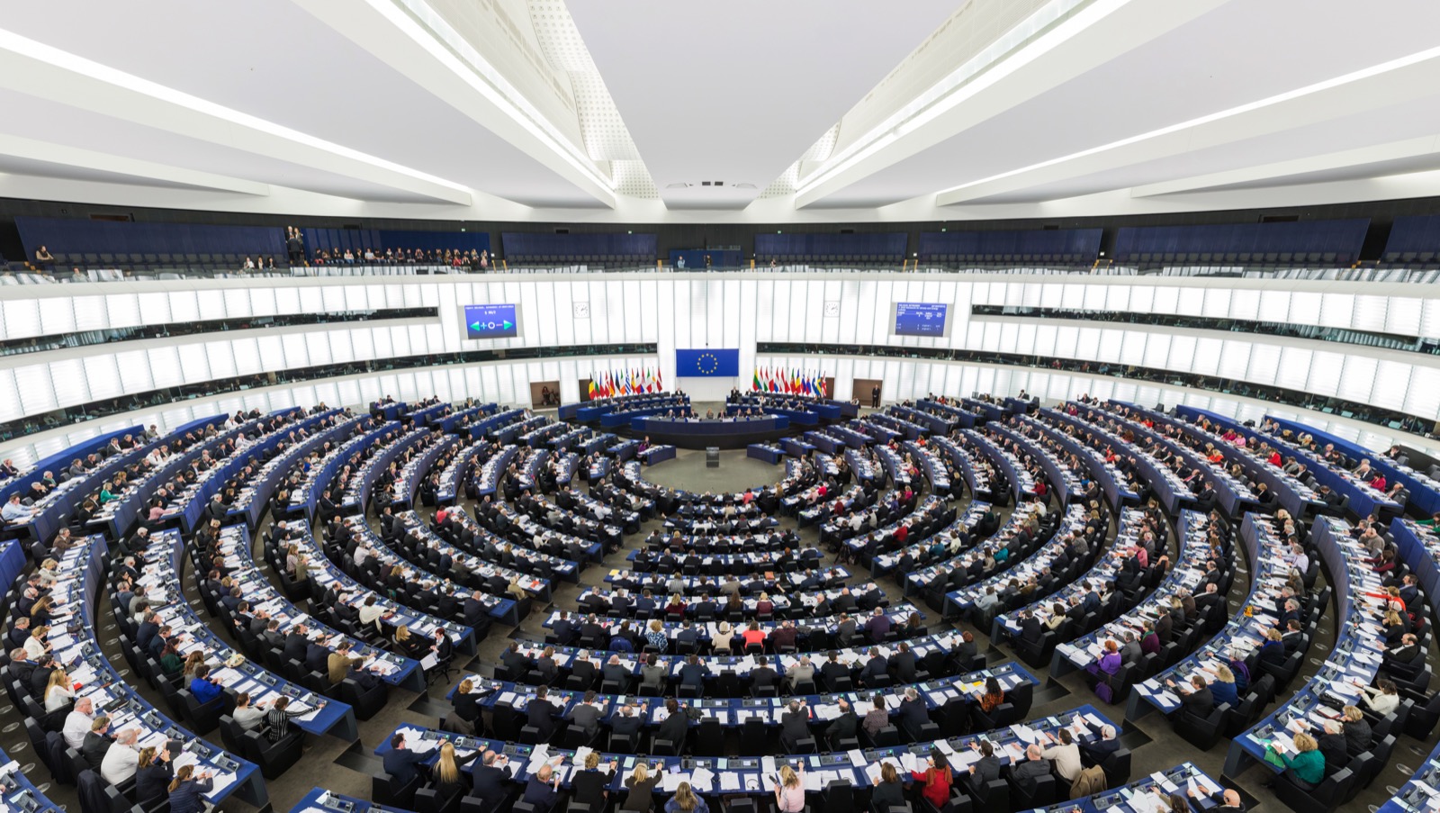 Hemiciclo del Parlamento Europeo